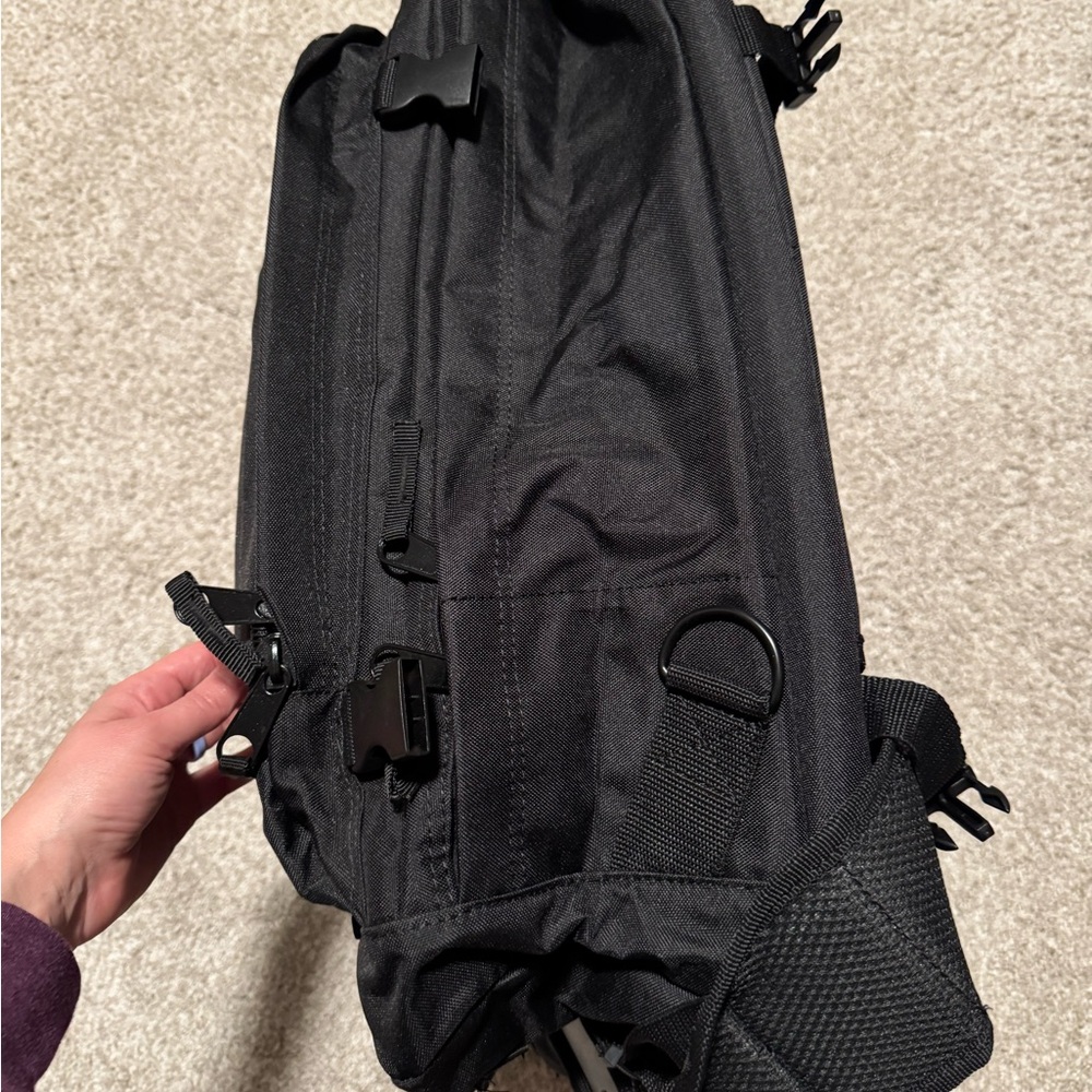 Versatile Black Backpack‎ for Men - Picture 3 of 11